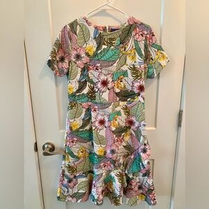 Fun and flirty floral dress